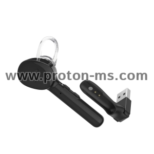 Hama Mono-Bluetooth® Headset “MyVoice1300”, Multipoint, Voice Control, black