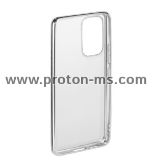 "Clear&Chrome" Cover for Samsung Galaxy A53 5G, HAMA-177921