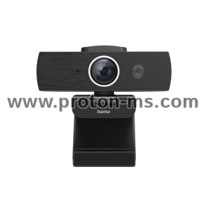 Уеб камера HAMA C-900 Pro, UHD 4K, Стерео микрофон, 2160p, USB-C, Черна