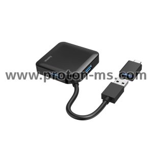 USB Hub, 4 Ports, HAMA-200116
