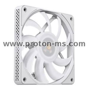 Вентилатор Jonsbo HF1215 Slim PWM, ARGB, 120x120x15, Бял