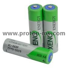 Lithium thyonil chlorid battery XENO  3,6V AA R6 2,4Ah XL060/STD /with cup/