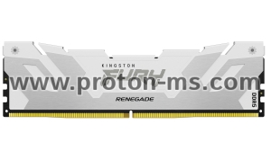 Memory Kingston Fury Renegade White 32GB(2x16GB) DDR5 6800MHz CL36 KF568C36RWK2-32