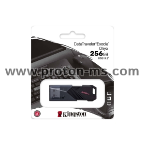 USB stick KINGSTON DataTraveler Exodia Onyx, 256GB, USB 3.2 Gen 1, Black