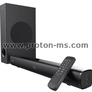 Creative Stage 2.1 PC speaker Bluetooth®, Corded, Digital 160 W Black