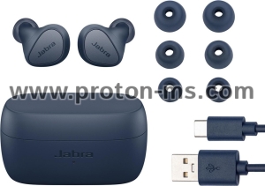 Bluetooth Headset Jabra Elite 4 Navy