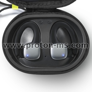 Hama "Spirit Athletics" Bluetooth® Headphones, True Wireless, Ear Hook, blk/yell