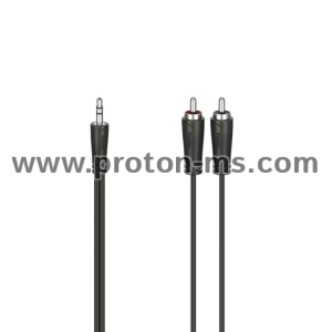 Audio cable 3.5 mm jack, 5.0 m, HAMA-205112 