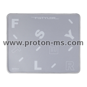 Mouse pad A4tech FP25 FStyler, Silver, Grayish White