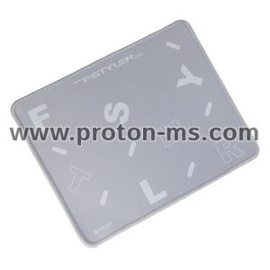 Mouse pad A4tech FP25 FStyler, Silver, Grayish White