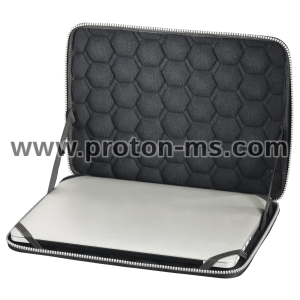 Калъф за лаптоп Hama Protection, До 13.3", Удароустойчив, Черен, 216583