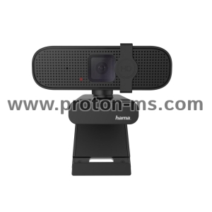 Уеб камера HAMA C-400, full-HD, Микрофон, Черна