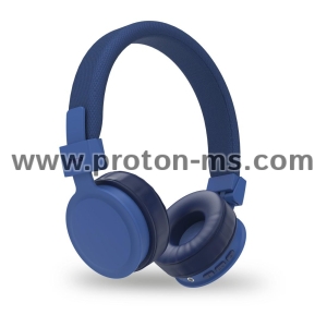 Hama "Freedom Lit II" Bluetooth® Headphones, On-Ear, Foldable, with Microphone, blue