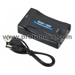 Video Scart Converter Estillo ASK-ST001, Scart to HDMI, black