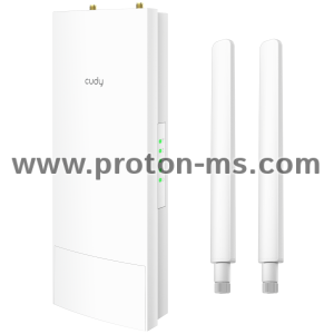 Access Point Cudy AP1300-Outdoor, AC1200, 2.4/5 GHz, 300 - 867 Mbps, 1×Gigabit WAN/LAN, PoE
