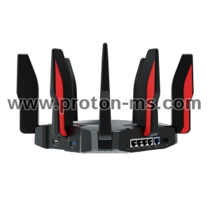 Wireless Router TP-Link Archer GX90, AX6600, Tri-Band Gigabit WiFi 6