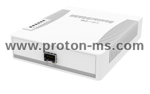 Рутер MikroTik RB260GS CSS106-5G-1SR2, 10/100/1000Mbit, 128 KB, PoE, SwOS