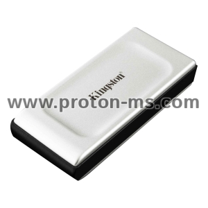 External SSD Kingston XS2000, 4TB, USB 3.2 Gen2 Type-C, Silver