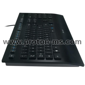 Клавиатура Logitech K280e, USB, Черна
