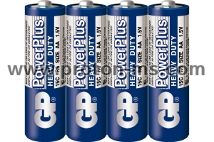 Zinc carbonic zinc battery GP  R6 AA 4 pcs.  1.5V