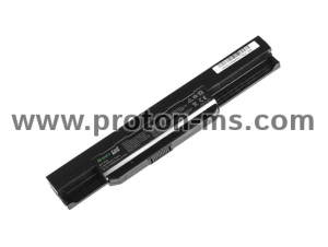 Laptop Battery for  Asus A31-K53 X53S X53T K53E / 14,4V 2600mAh  GREEN CELL