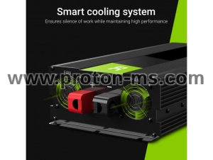Inverter GREEN CELL 24V  1500W / 3000W Pure sine wave