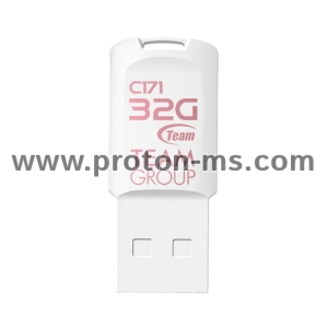 USB памет Team Group C171 32GB USB 2.0, Бял