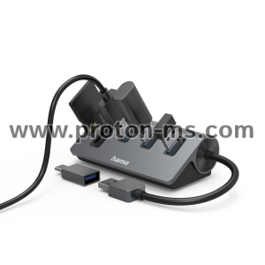 Hama USB Hub/Card Reader, 5 Ports, 200140
