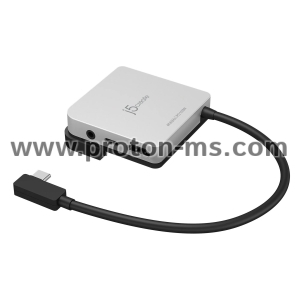 Докинг станция j5create JCD612, USB-C към 4K 60 Hz, HDMI, За iPad Pro