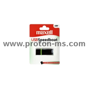 USB stick MAXELL SPEEDBOAT, USB 2.0, 4GB, Black