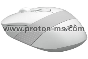 Optical Mouse A4tech FG10 Fstyler, Wireless, Silent, White