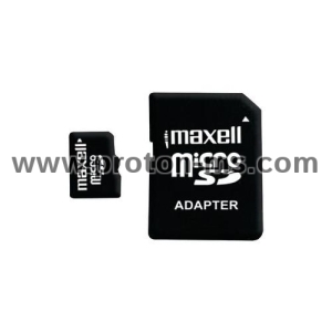 Memory card Maxell micro SDHC, 4GB, Class 10