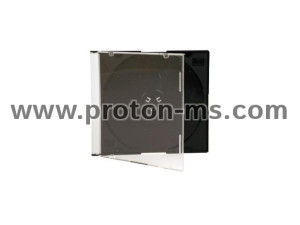 Slim Black case CD/DVD Box ESTILLO
