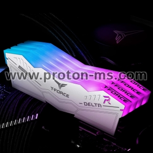 Memory Team Group T-Force Delta RGB White DDR5 32GB (2x16GB) 6000MHz CL38 FF4D532G6000HC38ADC01