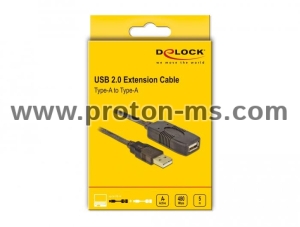 Delock Cable USB 2.0 Extension, active 5 m