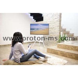 Hama "Easel design" TV Stand, 191 cm (75"), white
