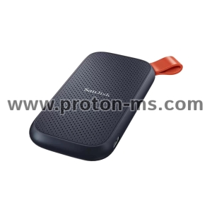 External SSD SanDisk Portable, 2TB, USB 3.2, Type-C, Black