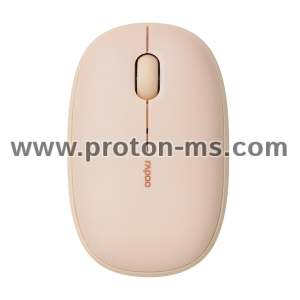 Wireless optical Mouse RAPOO M660, Multi-mode, Beige