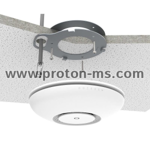 Wireless Access Point MikroTik RbcAPGi-5acD2nD, for ceiling, 128MB RAM, 2 x Gbit LAN, 2.4Ghz 802.11b / g / n, 5GHz 802.11an / ac, RouterOS