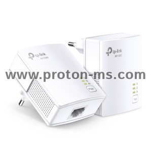PowerLine адаптер TP-Link TL-PA7017 KIT AV1000 Gigabit - 2 бр