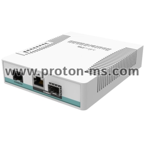 Cloud Router Switch Mikrotik CRS106-1C-5S, 1xGigabit LAN, 5xSFP cages