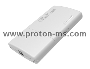 Ethernet router MiKrotik RB960PGS-PB, 10/100/100 Mbps, PoE, RAM 128 MB, CPU 800MHz, White