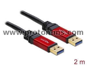 Delock Cable USB 3.0 Type-A male > USB 3.0 Type-A male 2 m Premium