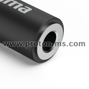 Адаптер Hama, USB-C – 3,5 mm жак, Aux, 90°, 201701