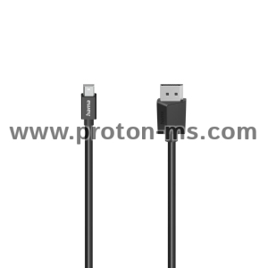 Hama Video Cable, Mini-DP Plug - DisplayPort Plug, Ultra-HD 4K, 1.50 m