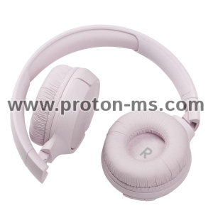 Headphones on-ear JBL T510BT, Pink