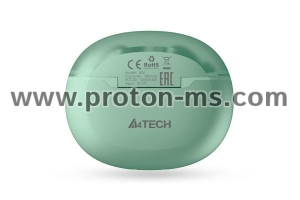Блутут слушалки-тапи A4tech B20 2Drumtek, Ментово зелени