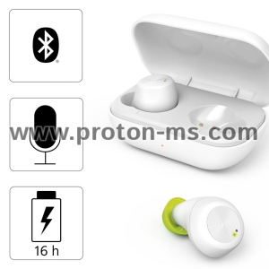 Блутут слушалки Hama "Spirit Chop", Bluetooth,True Wireless, бели
