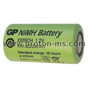 Rechargable Battery GP NiMH SC 1.2V 2200mAh GP