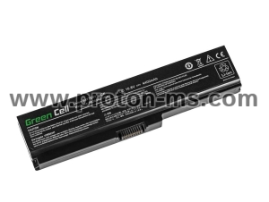 Laptop Battery for Toshiba Satellite A660 C650 C660 C660D L650 L650D L655 L670 L670D L675 PA3635U PA3634U  10.8V 4400 mAh GREEN CELL